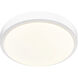 Gabi LED 10 inch Matte White Flush Mount Ceiling Light